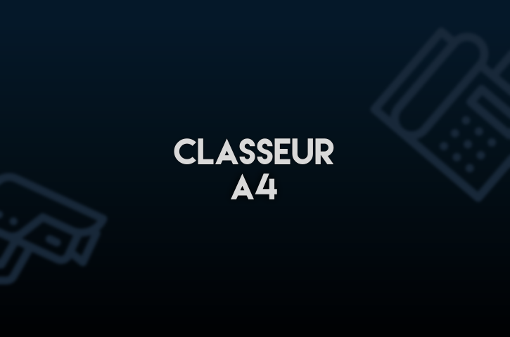 classeur A4