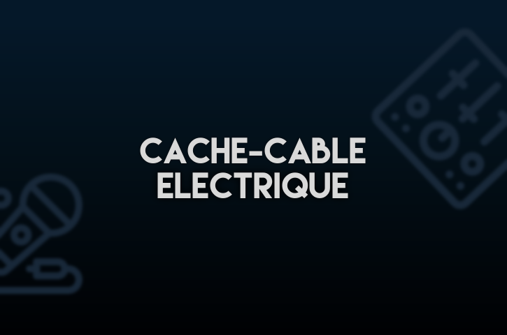 Cache-câble Electrique
