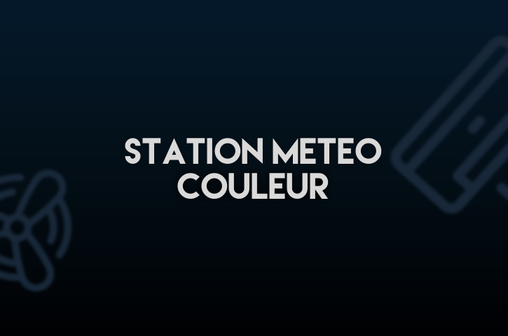 Station Météo Couleur